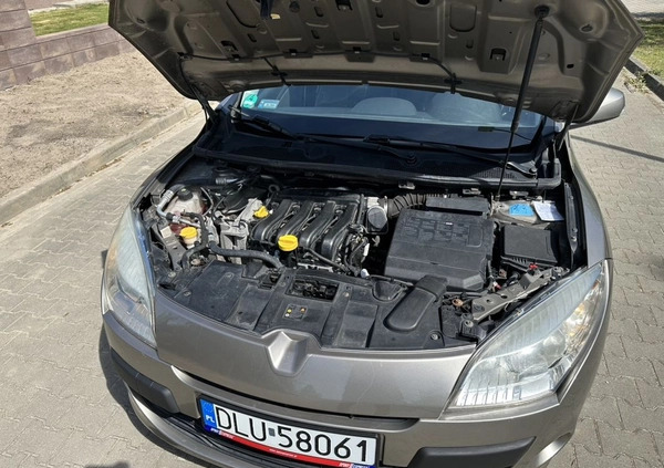 Renault Megane cena 16800 przebieg: 199000, rok produkcji 2009 z Szczecinek małe 254